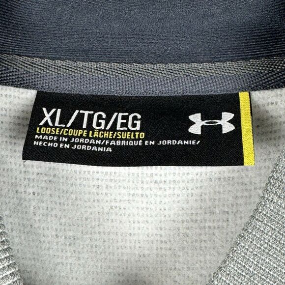 Under Armour Golf Vest Size XL Grey Heather 1/4 Zip Storm Water Resistant NEW - Picture 3 of 9